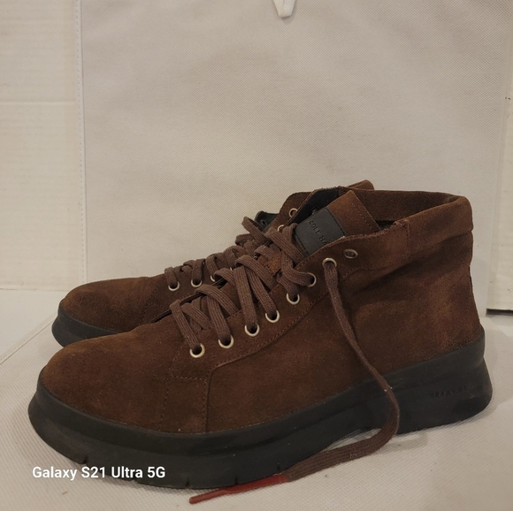 MEN'S COLE HAAN PINCH WATERPROOF‎ UTILITY BOOTS (sz 10-1/2) - Picture 1 of 6